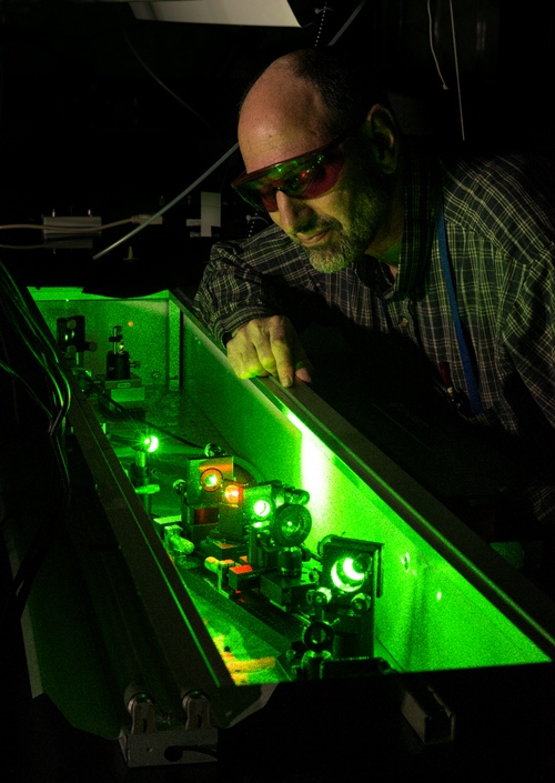 NIST researcher Ted Heilweil