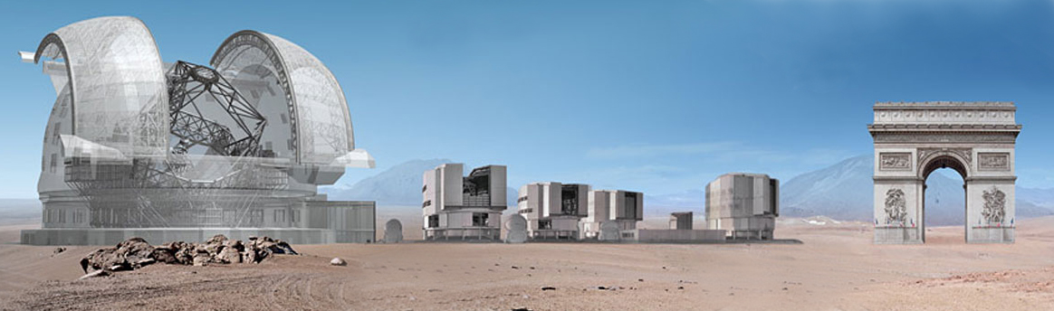 ELT: first light is expected in 2024.