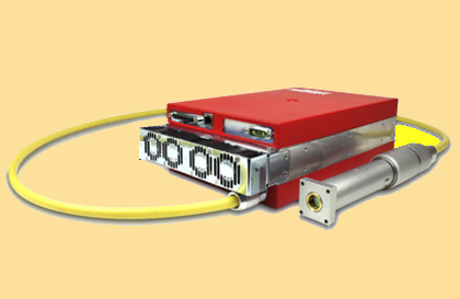 SPI Lasers' 100W redENERGY pulsed fiber laser.