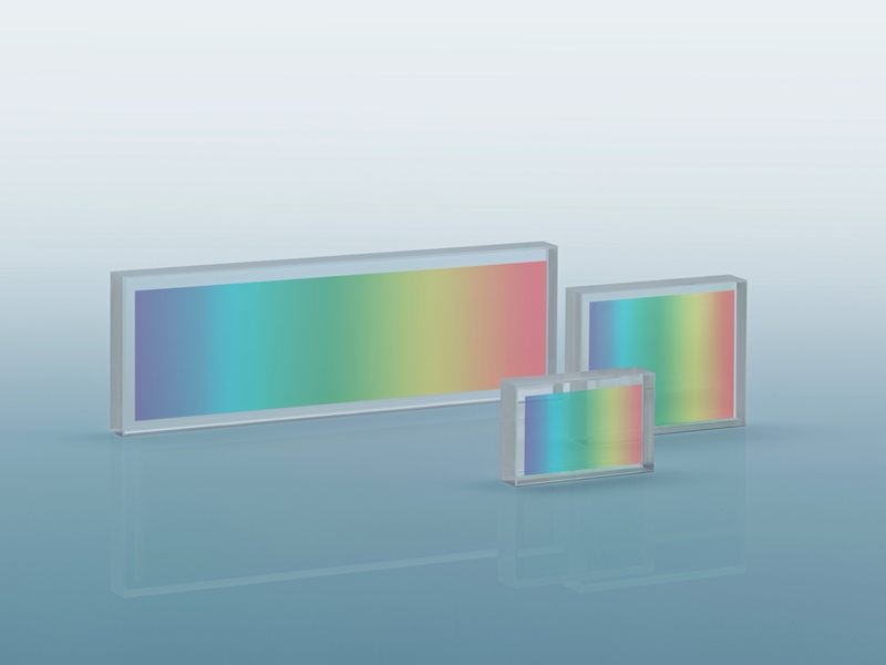 Pulse compression gratings