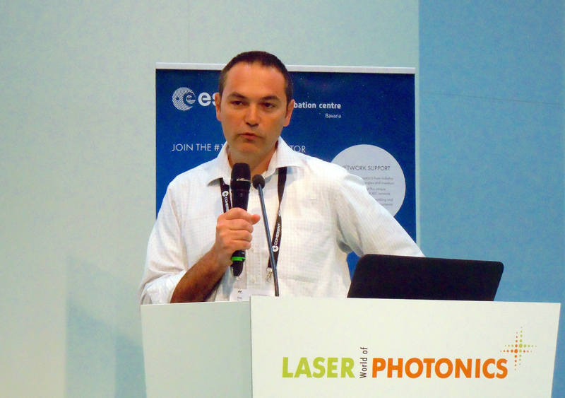 Startup Winner: Eran Hochstadter, Head of Business at Continuse Biometrics.