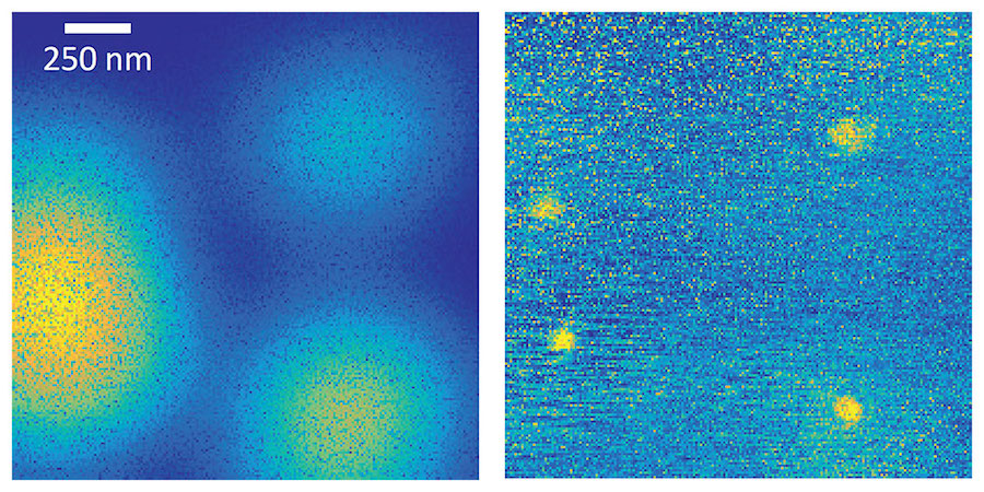 Seeing the dots: a modified super-resolution approach