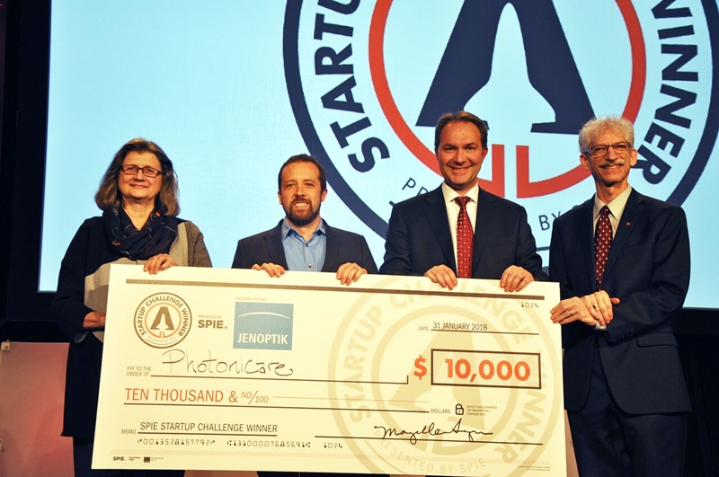 PhotoniCare wins SPIE Startup Challenge