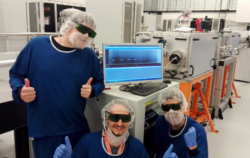 HHG group of the RP2 team (l-r) Ondřej Finke, Jaroslav Nejdl, and Ondřej Hort.