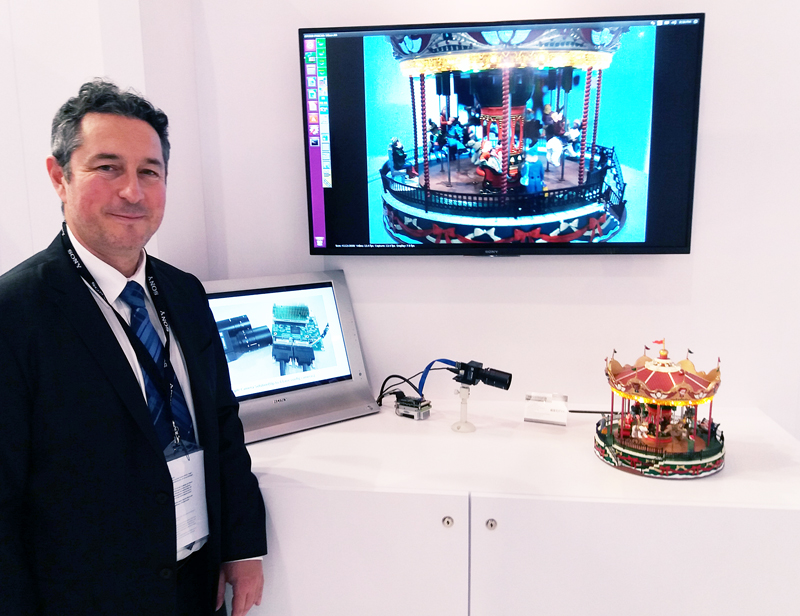 Arnaud Destruels, Marketing and Marcomms Manager Europe for Sony ISS. 