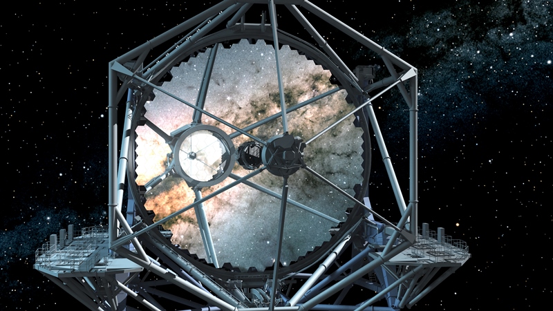 TMT primary mirror: artist's concept