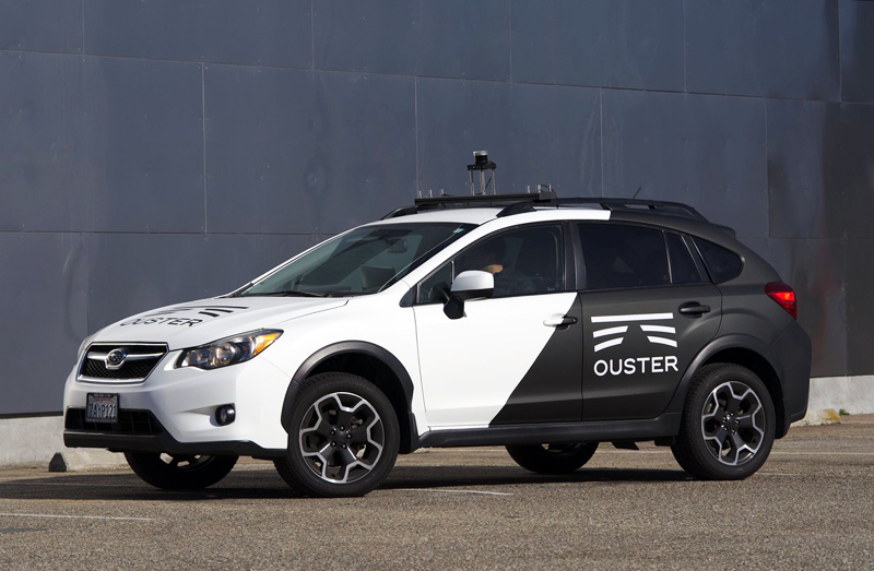 Ouster's technology is based on a two-chip design.