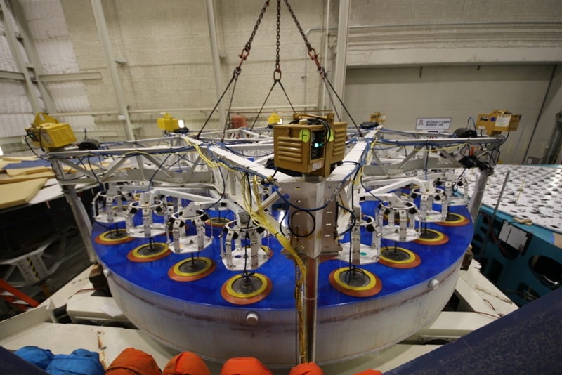 'M1M3' mirror at the Arizona laboratory 'M1M3' mirror at the Arizona laboratory