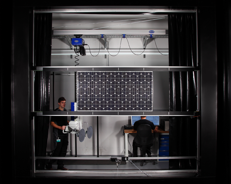 Testing times: precise measurement of solar cells is of crucial importance.