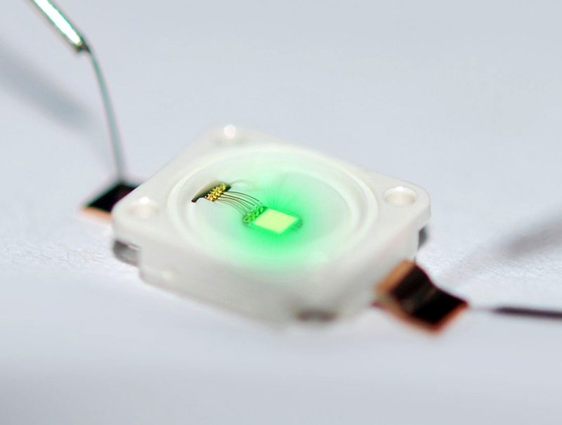 Installers can benefit from  improvements in green LED efficiency.