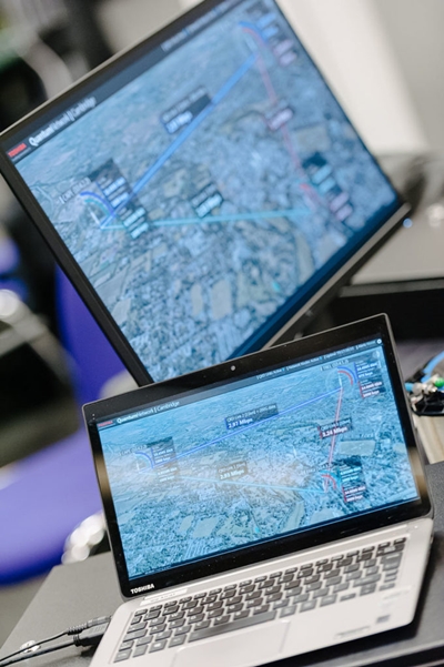 QKD-encrypted Cambridge network