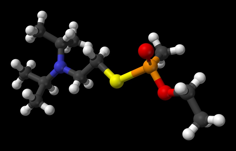 Chemical form of the nerve agent VX Chemical form of the nerve agent VX