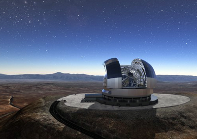 Sun-Powered: Cerro Armazones, in Chile, to be site of the ELT.