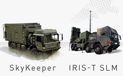 Infra-ready: the new Falcon air defense weapon system.
