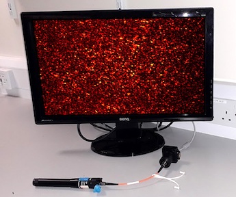 Speckle: potentially useful in a wavemeter