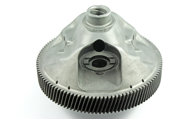 AM-manufactured differential housing, developed by GKN Powder Metallurgy and Porsche.