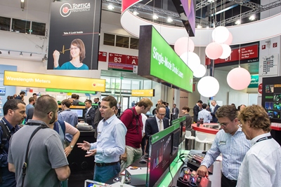 Toptica booth at LASER 2017