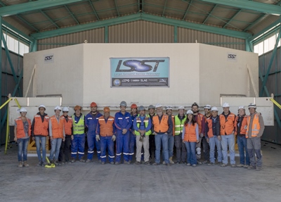 Optical storage: 'M1M3' hybrid mirror arrives in Chile