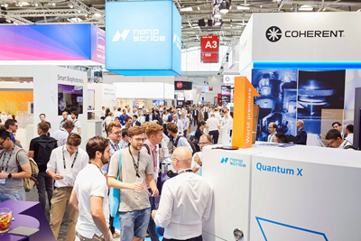 Nanoscribe was winner of the LASER's first Innovation Award. 