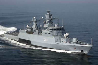 K130 Braunschweig-class corvette. 
