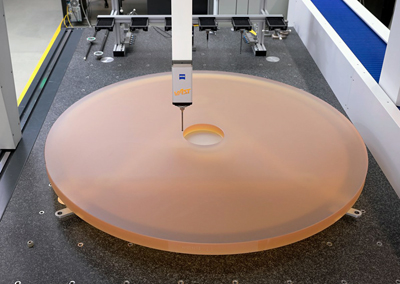 The first segment blank for Mirror 1 of the ELT.