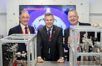 Quantum leap: Jim McDonald, Derek MacKay, and Graeme Malcom.