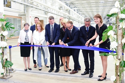 Ribbon-cutting at Lichtenfels campus