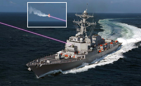 Artist’s rendering of Lockheed Martin’s HELIOS system.