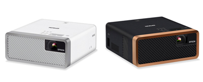 Epson's EF-100 Mini-Laser Streaming Projectors.