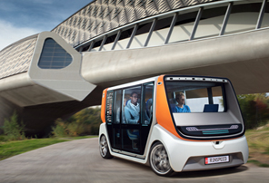 Rinspeed’s MetroSnap vehicle.