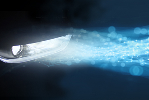 SLD Laser: LiFi communication.