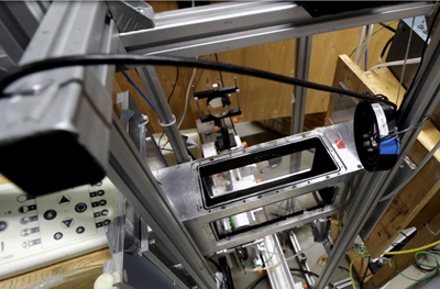Tests in the wind tunnel at AIRBUS.