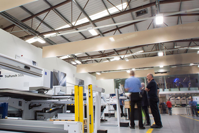 Trumpf UK's hub: ready for Brexit but more concerned about the pandemic.