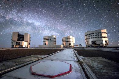 Planetary questions: the Very Large Telescope