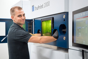 New TruPrint 2000 3D printer.