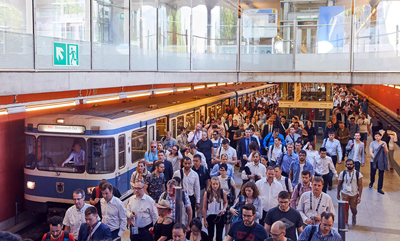 All aboard for Messestadt West.