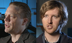 Henrik Green (Volvo) and Austin Russell, of Luminar.