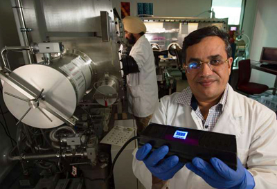 Hair today: Associate Professor Prashant Sonar and Amandeep Singh Pannu. 