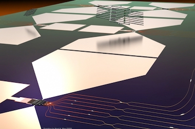 Computation: integrated photonic circuits