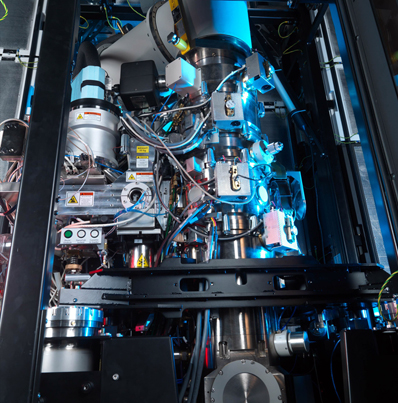 Titan Krios cryo-electron microscope used at eBIC.