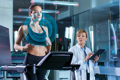 The SpO2 sensor is suitable for applications in remote diagnostic wearables.