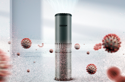 Osram's AirZing UV-Compact portable disinfecting system.