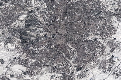 Snowy Madrid: captured by Teledyne e2v image sensors