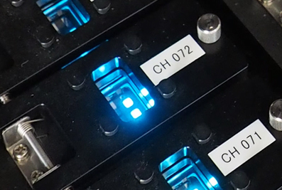 True blue: Highly efficient, pure-blue OLEDs under test.