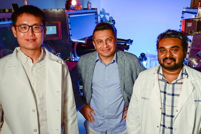 Rice work: Wenbin Li, Aditya Mohite and Siraj Sidhik.