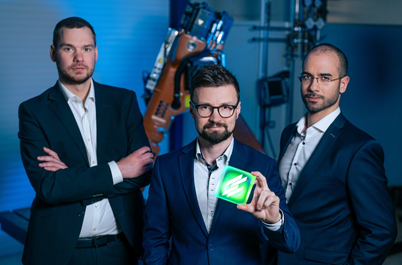 Fusion Bionic men (L-R): Benjamin Krupop, Tim Kunze and Sabri Alamri. 