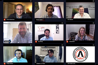 Good call: SPIE Startup 2021 winners and judges.