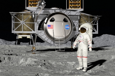 Artemis III lunar landing