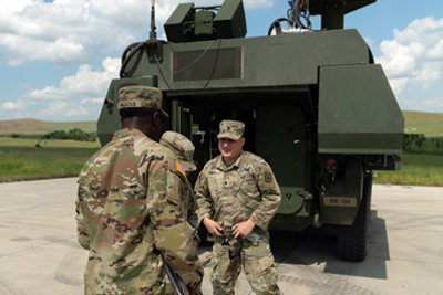 Field testing: The Combat Shoot-Off recently took place in Fort Sill, OK.