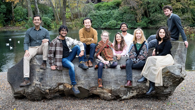 Professor Mehul Malik and his team.